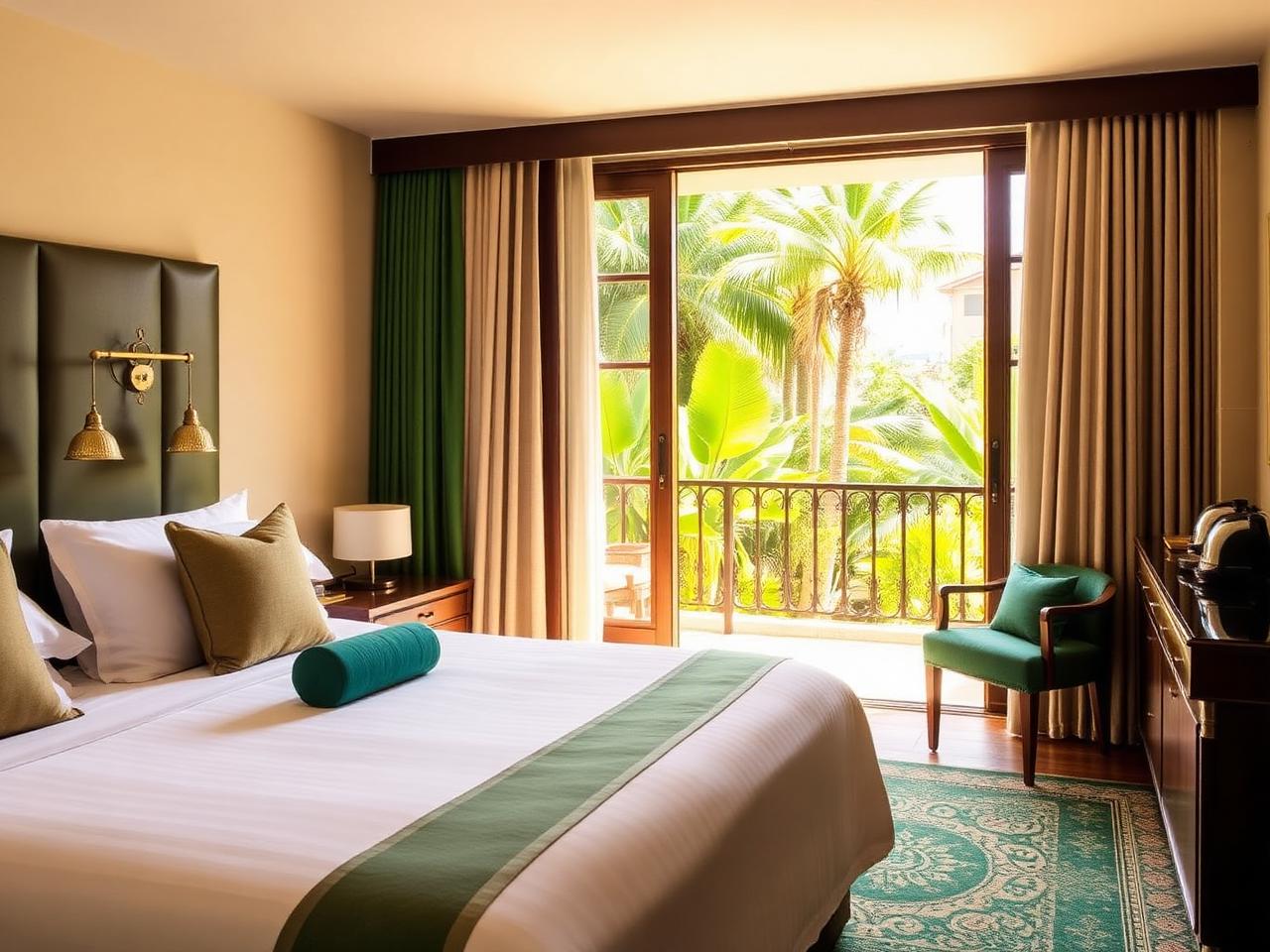 Deluxe King Room at Golden Palm Hotel