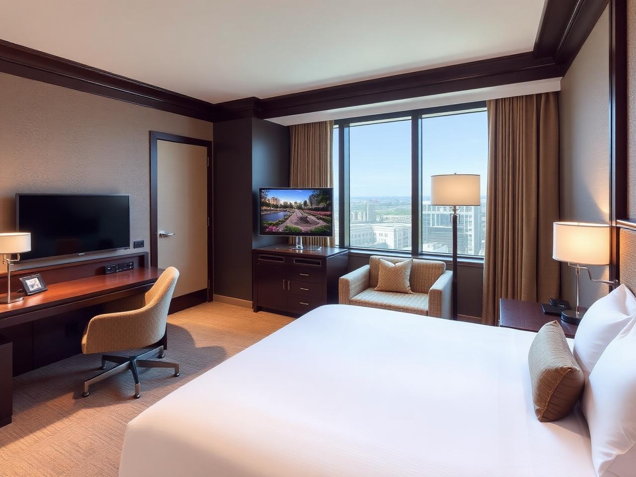Executive King Room at Golden Palm Hotel